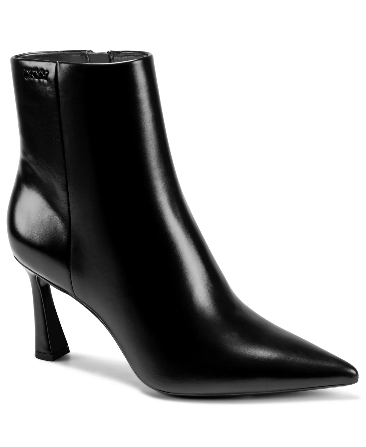 Caryann Zipper Heeled Booties by Dkny