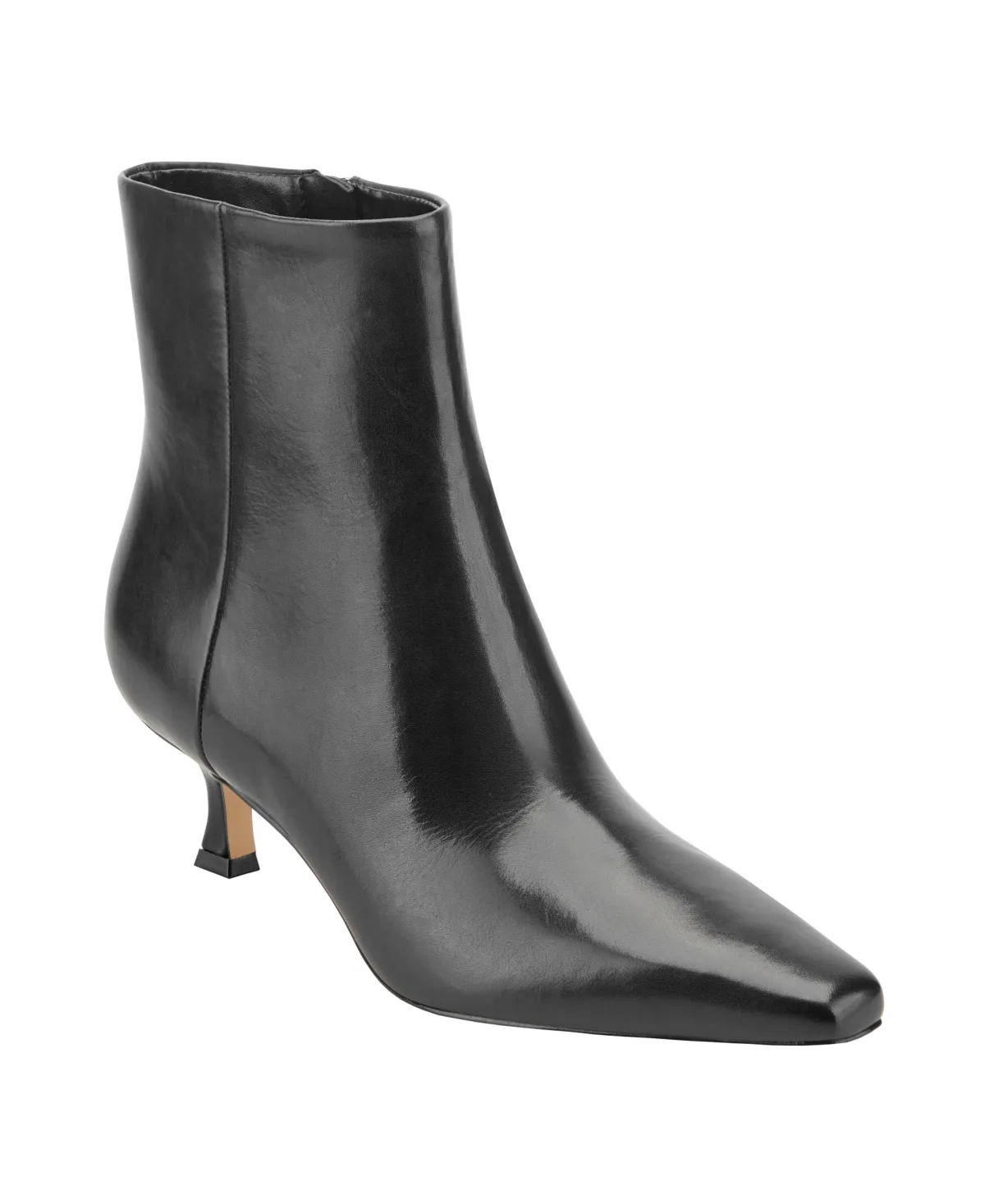 Kole Snip Toe Kitten Heel Dress Booties