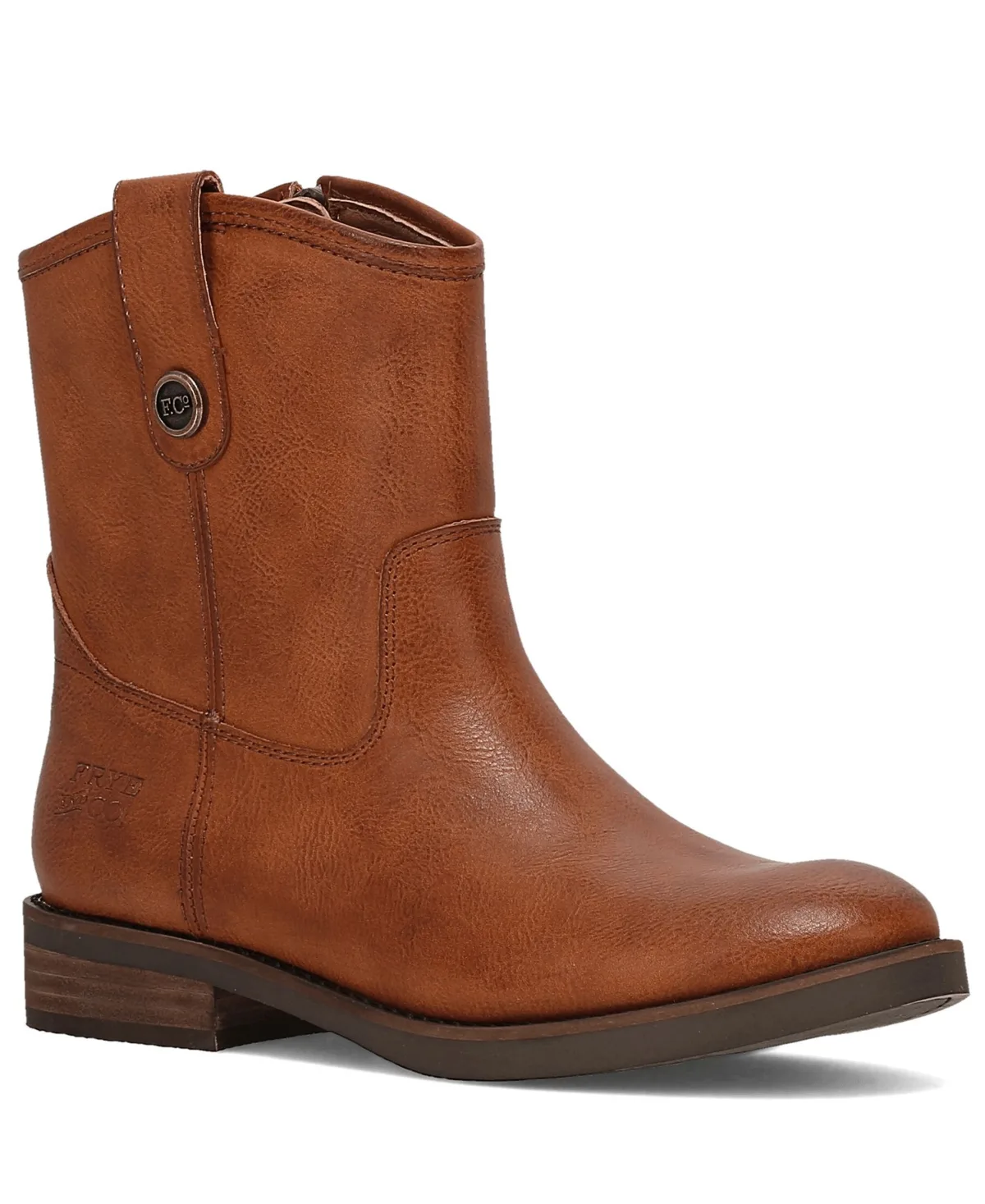 Kellie Button Round Toe Short Booties by Frye And Co.