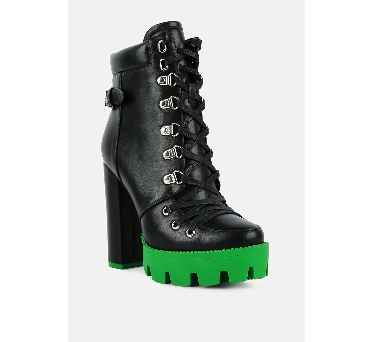 Larch Cushion Collared Biker Boots by London Rag
