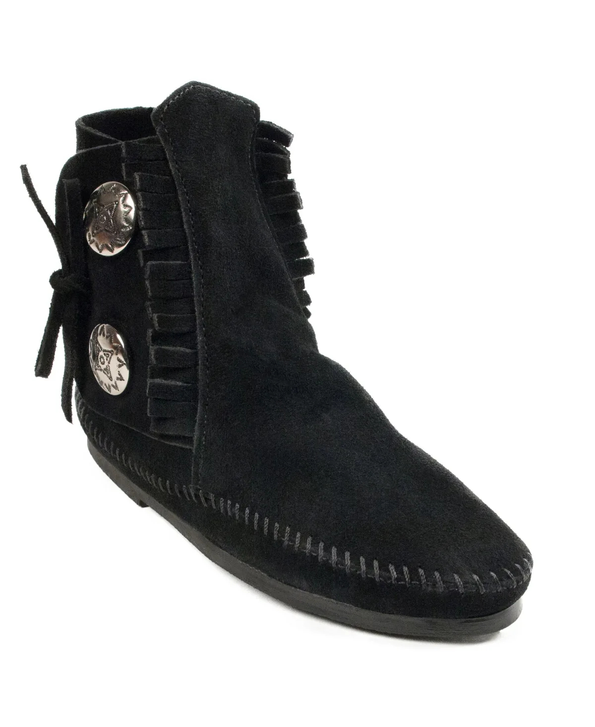 Two Button Boot by Minnetonka