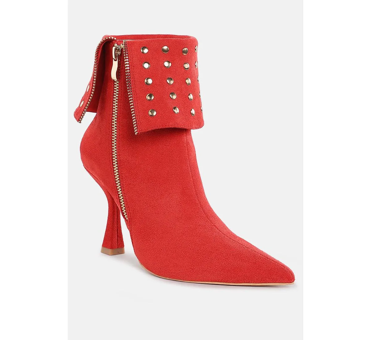 Kolara Studded Foldover Boots by London Rag
