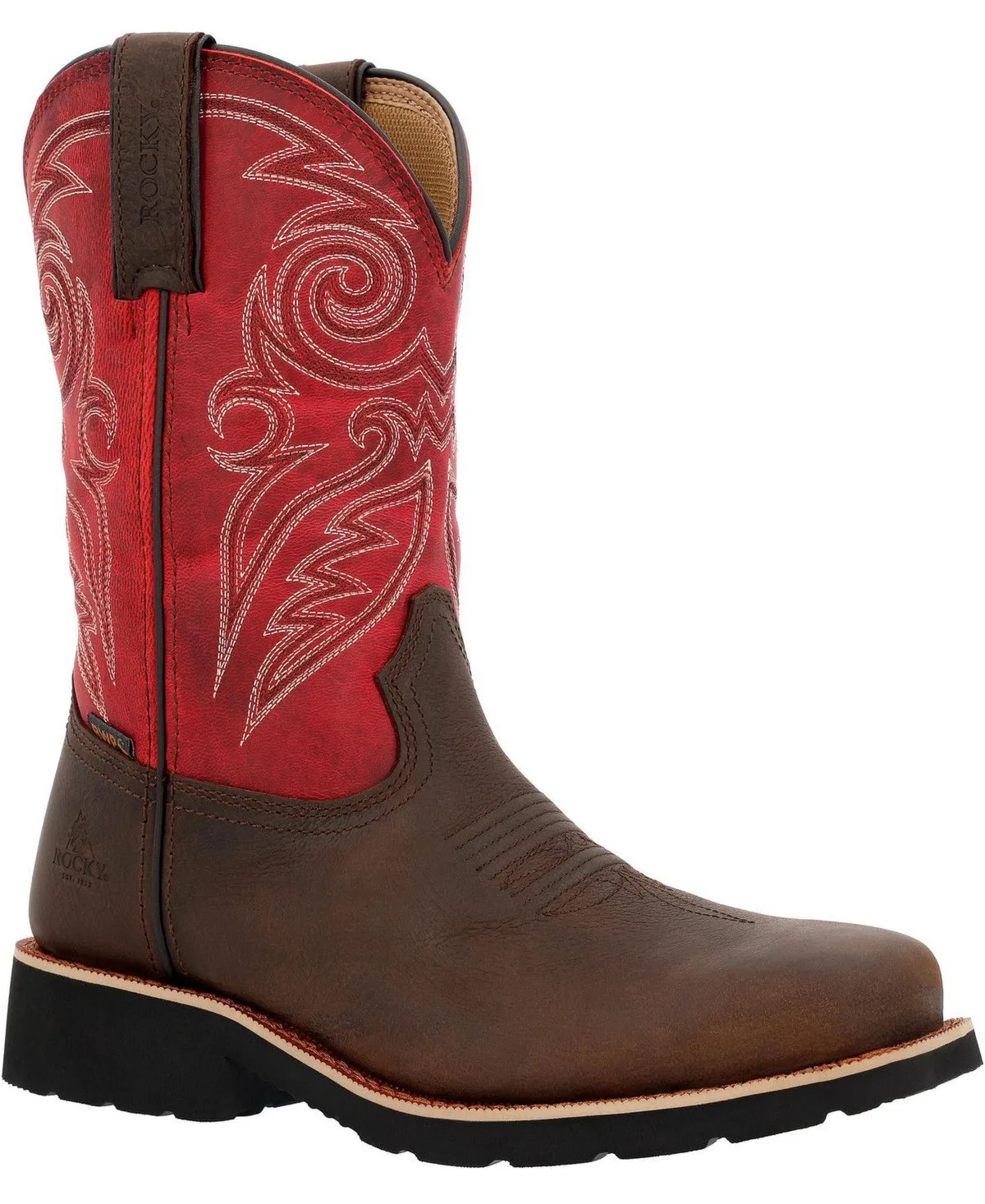 MonoCrepe 11" Waterproof Western Boot by Rocky
