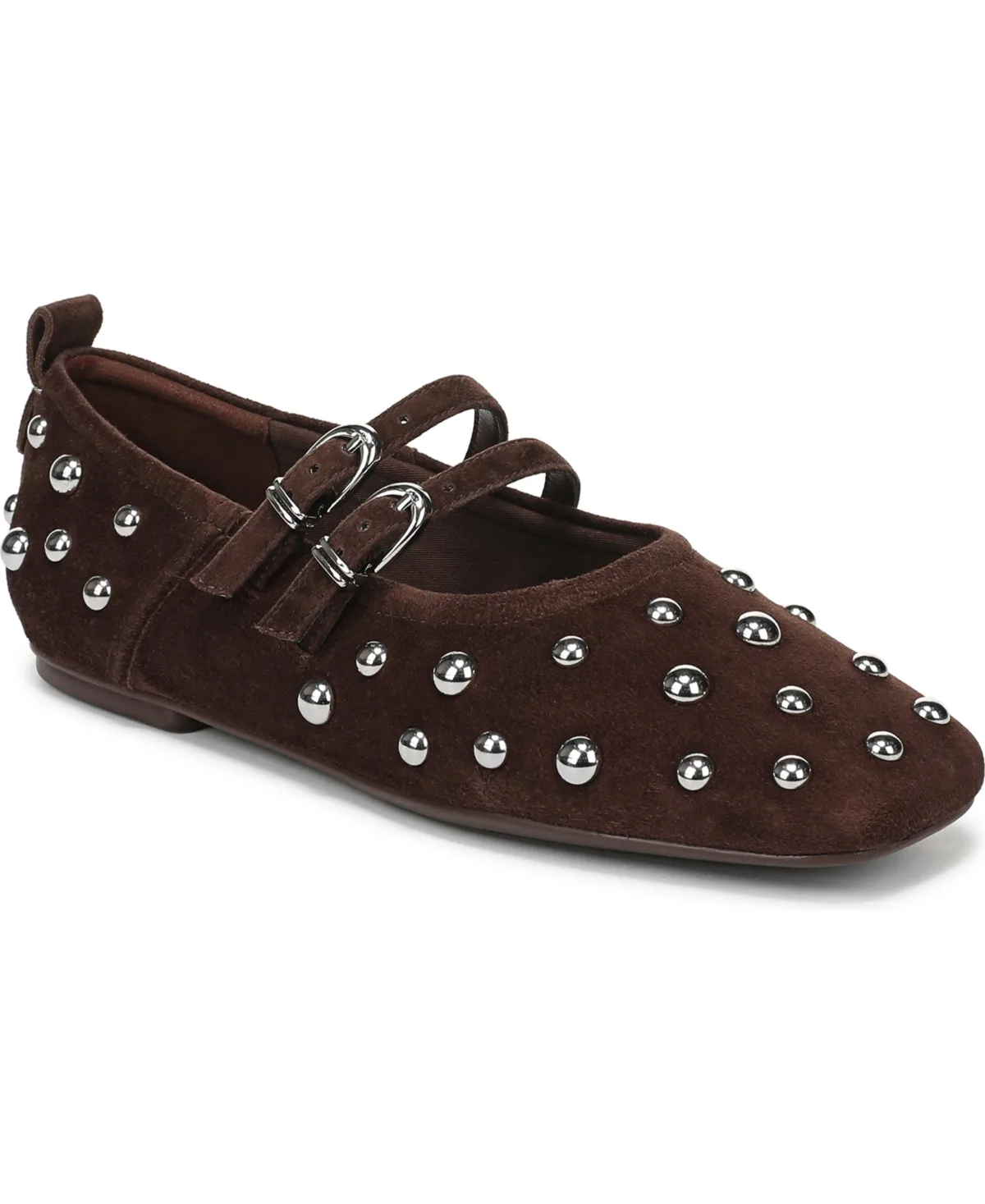 Dawn-Stud Mary Jane Flats