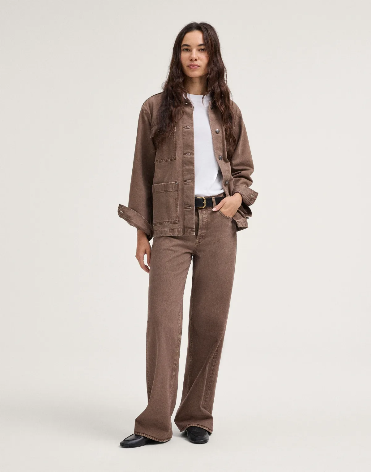 Short Low-Slung Baggy Jeans by MW