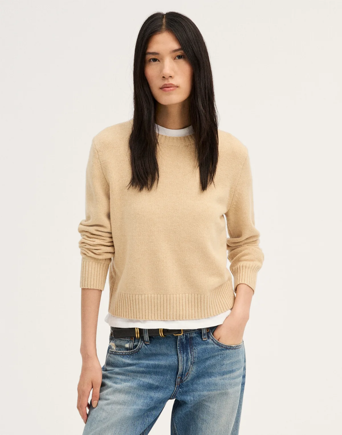 The Mila Crewneck in 100% SoftWool by MW