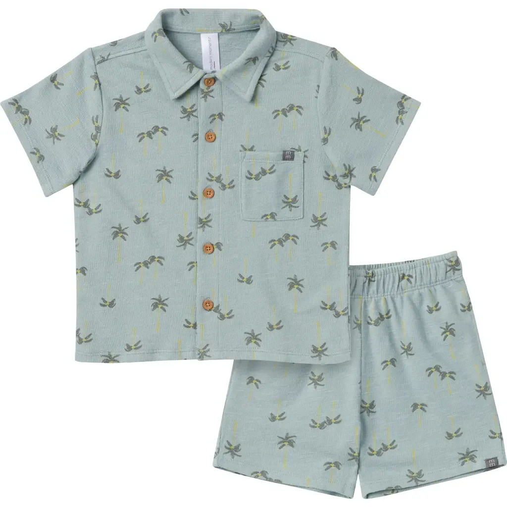 Resort Shirt and Shorts Set by Modern Moments™ by Gerber