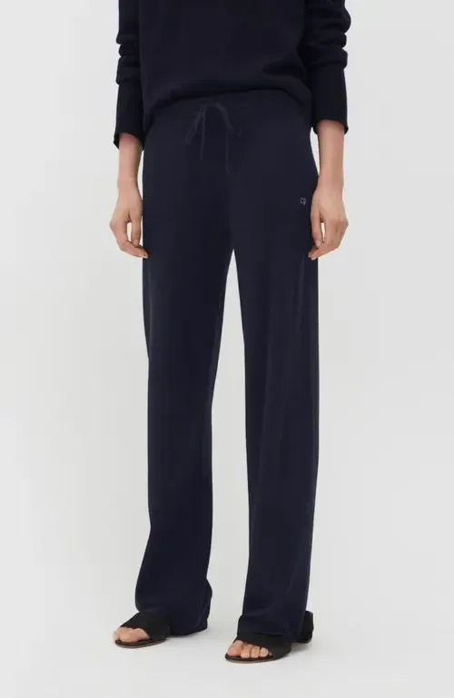 Pure Cashmere Wide Leg Pants by Chinti & Parker