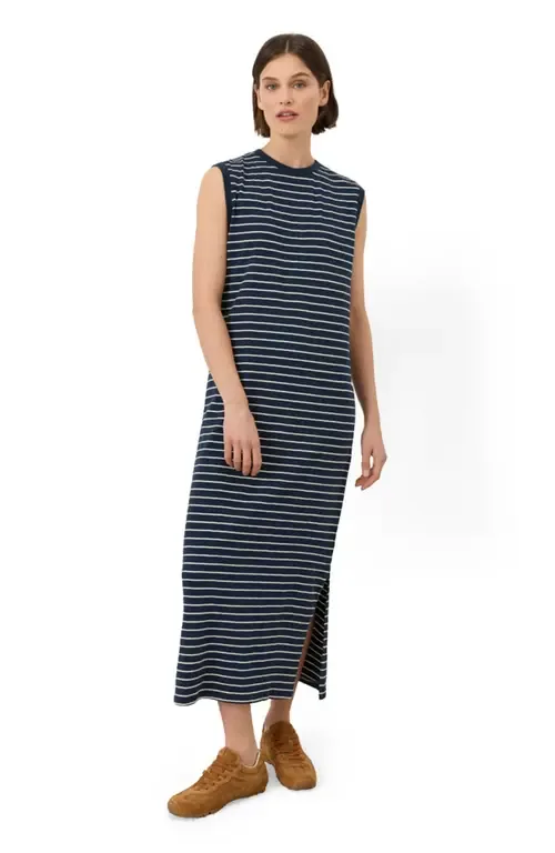 Organic Cotton Soft-Slub Essential Muscle Tee Maxi Dress by Pact