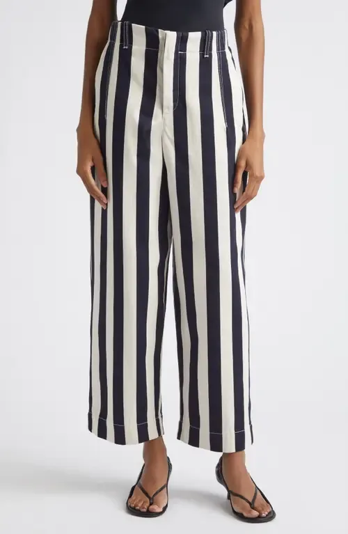 Le De-Nîmes Parasol Crop Straight Leg Jeans by Jacquemus