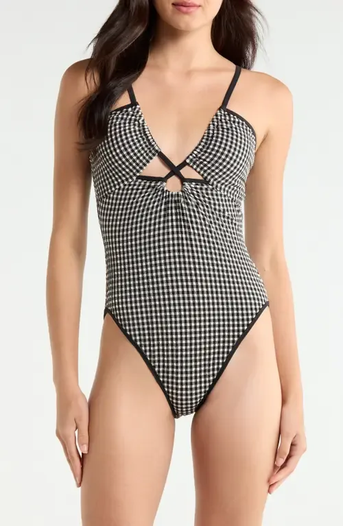 Keyhole Mio One Piece Swimsuit by Sanctuary