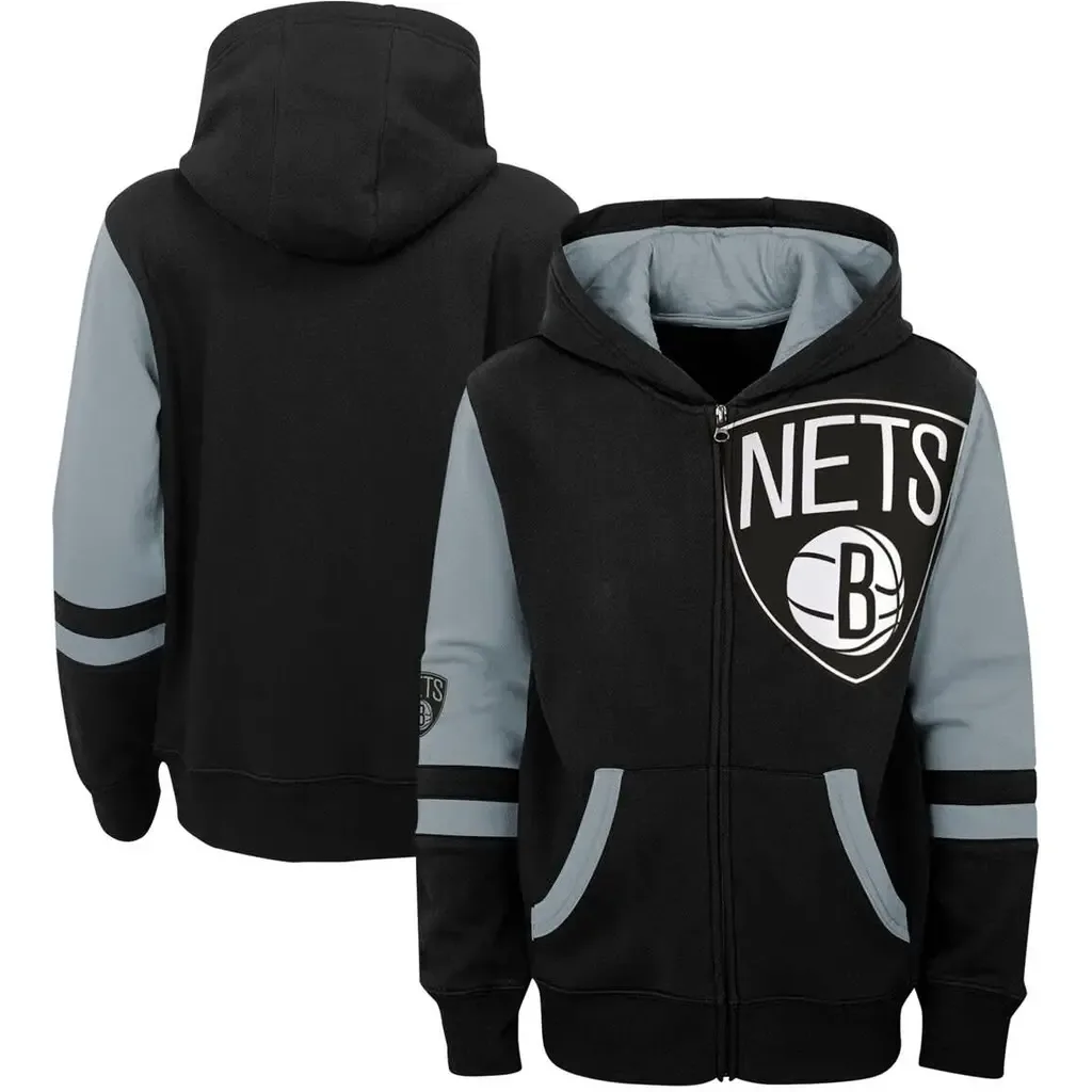 Brooklyn Nets Straight to the League Full-Zip Hoodie by Outerstuff