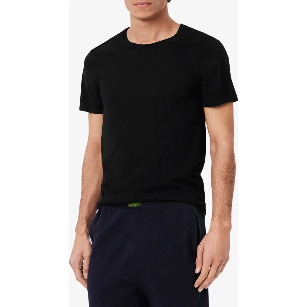 3-Pack Cotton Crewneck T-Shirts by Lacoste
