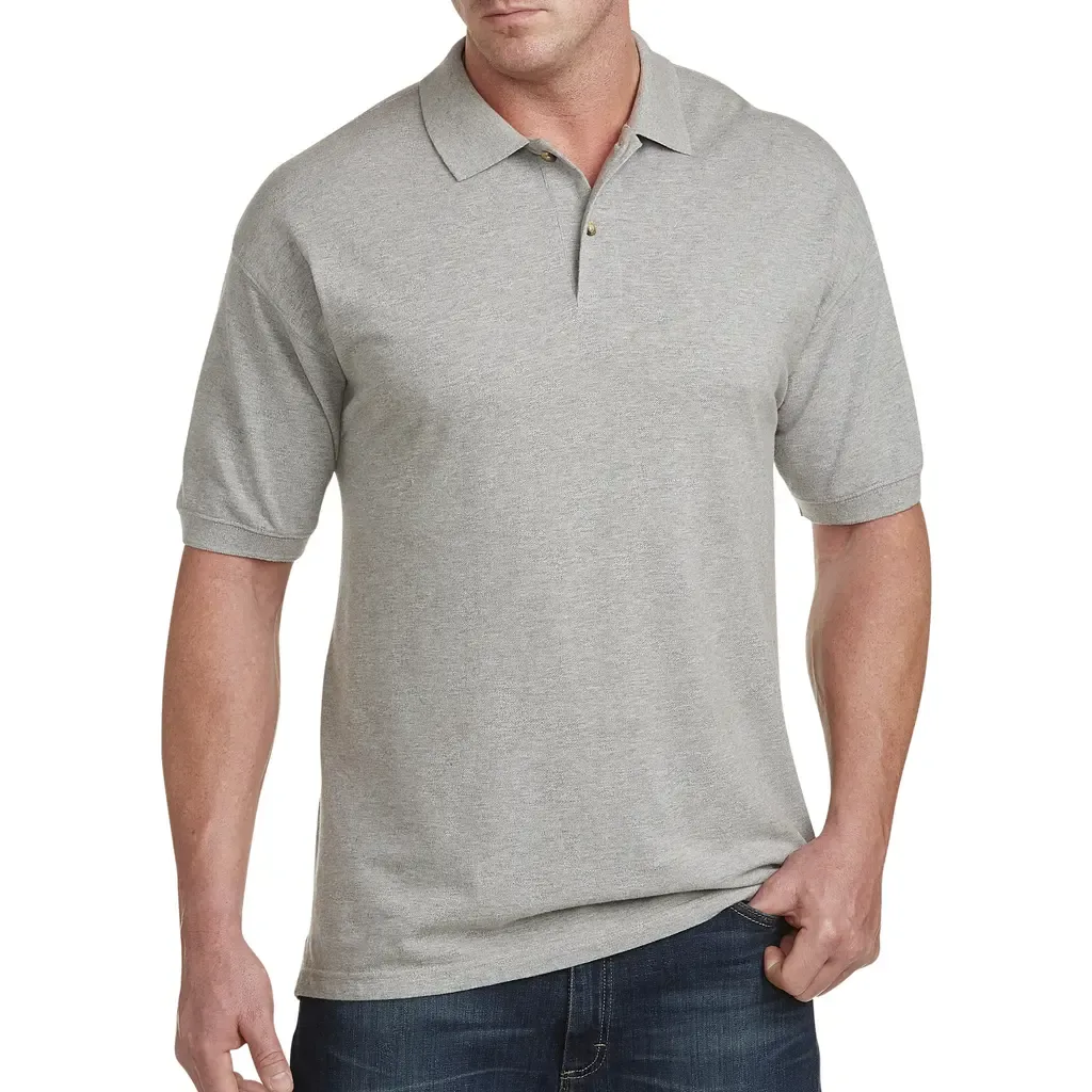 Piqué Polo Shirt by Harbor Bay by DXL
