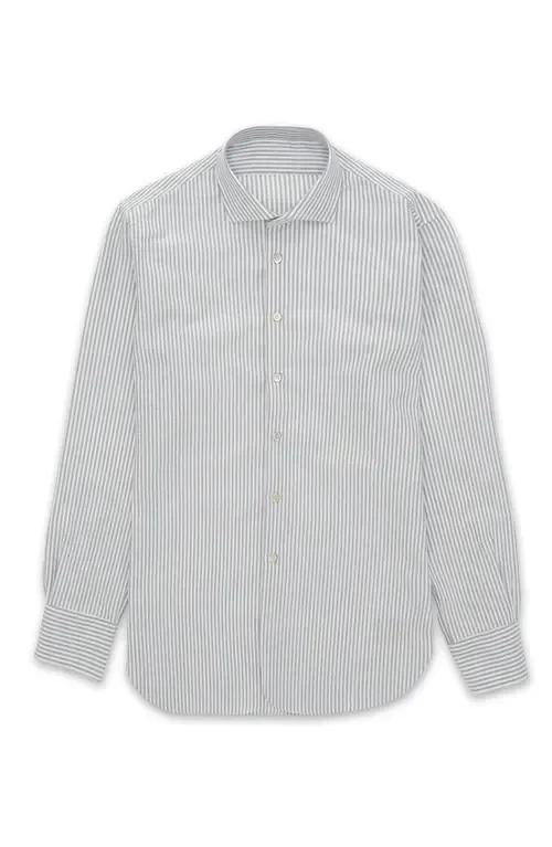 Jack Striped Oxford Shirt by Fortela