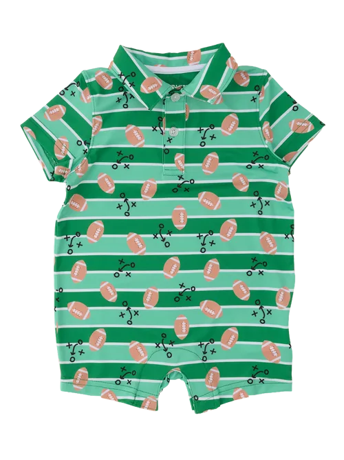 Performance Polo Romper by RuggedButts