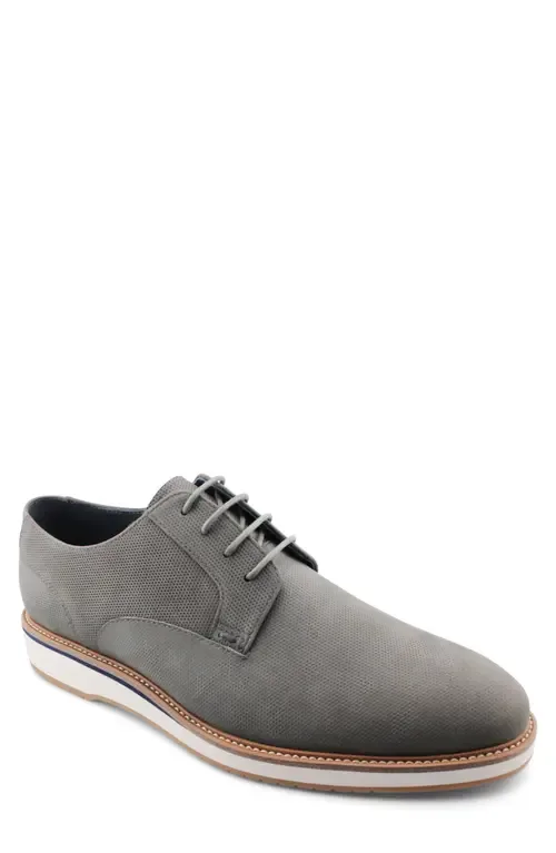 Dalton Derby in Grey Nubuck by Blake Mckay