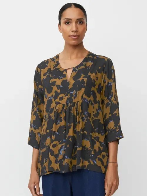 MaDurion 3/4 Sleeve Draped Blouse by Masai Copenhagen
