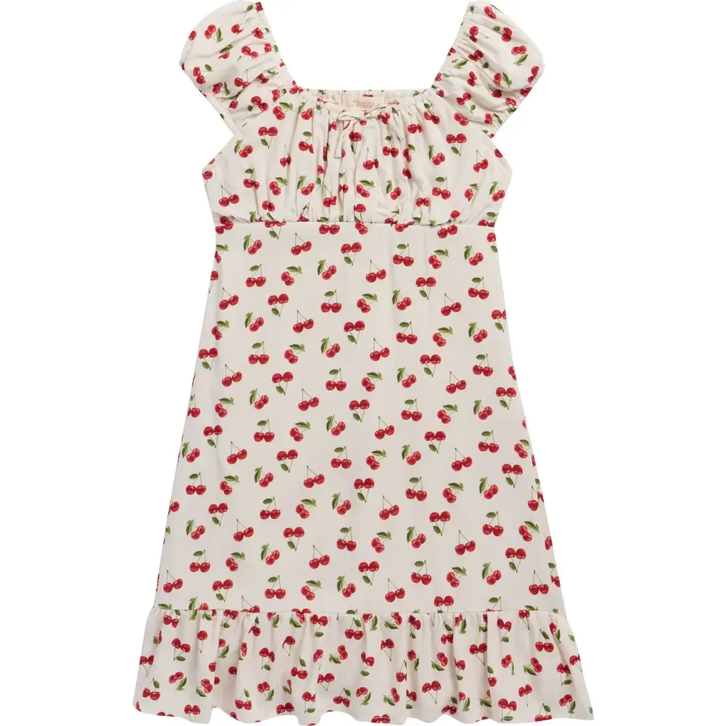 Puff Sleeve Dress by Walking on Sunshine