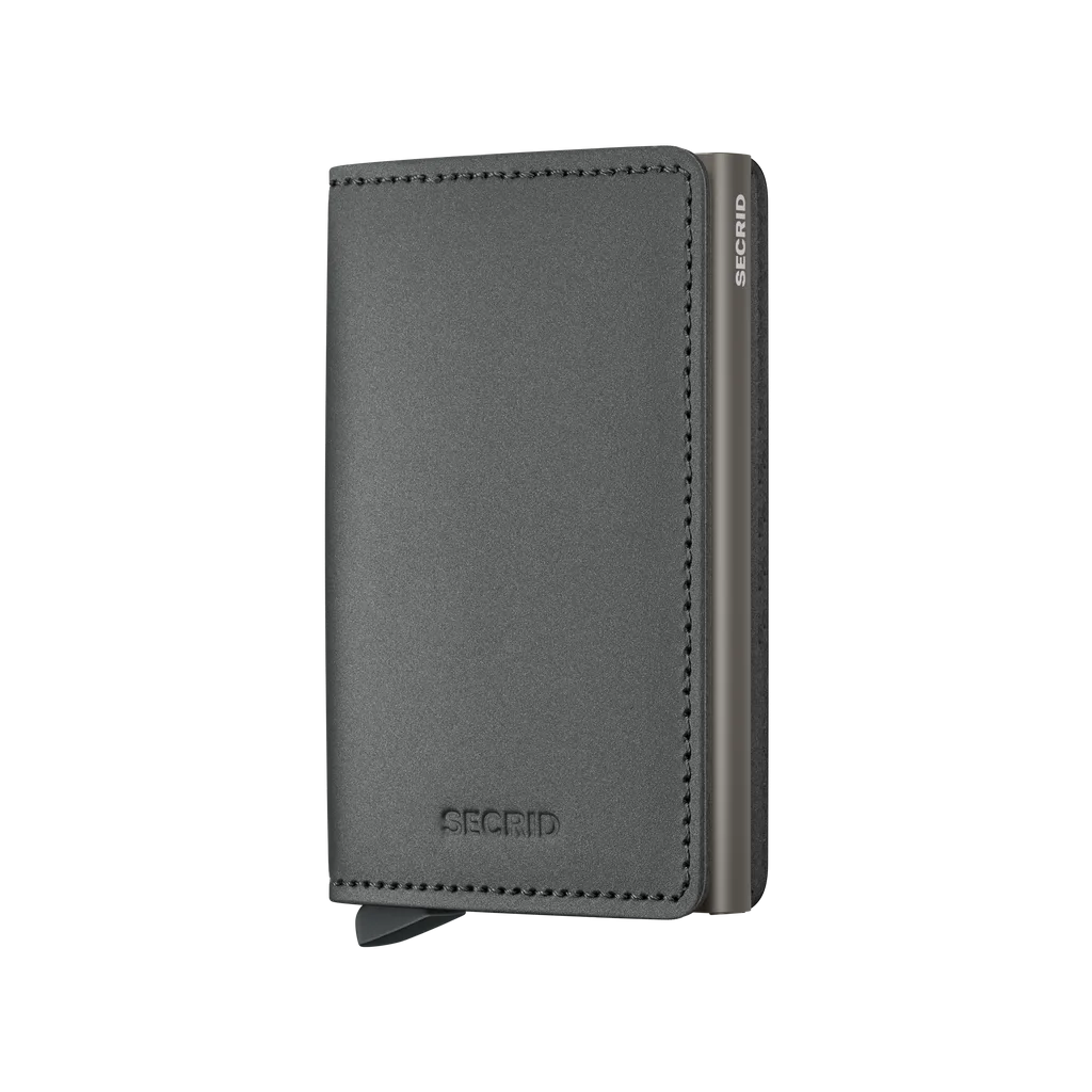 Slimwallet Matte - Satin Steel by Secrid