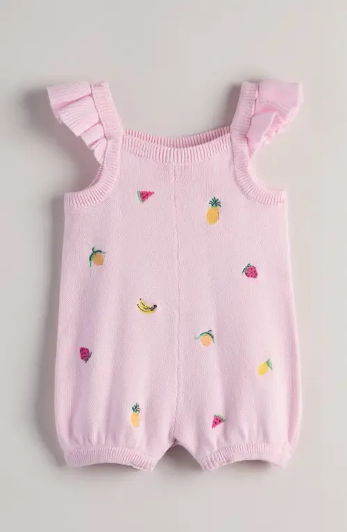 Embroidered Cotton Sweater Romper by Tucker + Tate