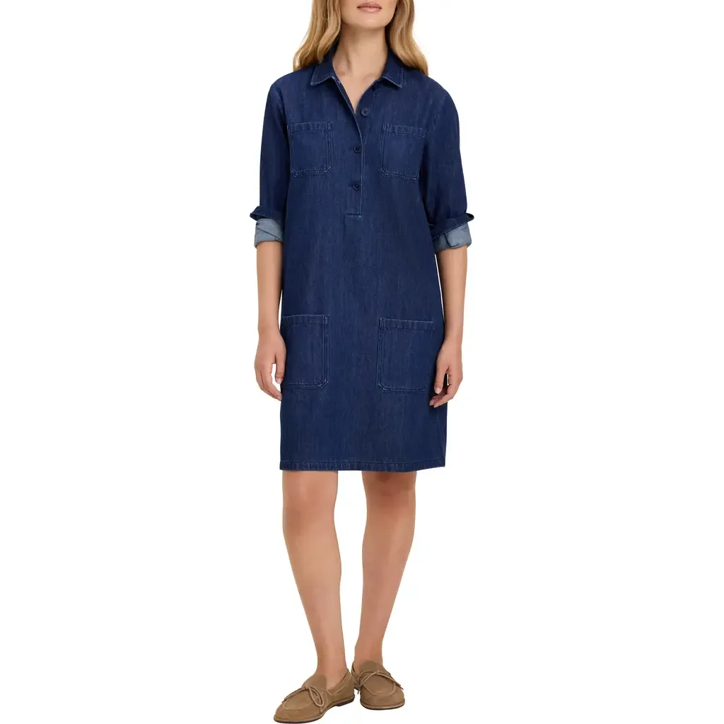 Mae Denim Dress by nz BY NIC AND ZOE