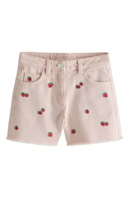 Embroidered Fruit Denim Shorts by NEXT