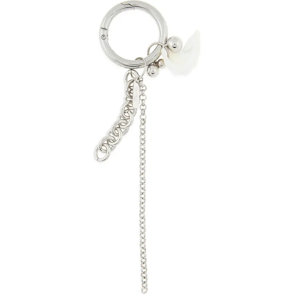 Paula Seashell & Chain Key Ring
