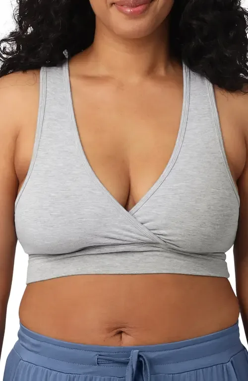 Busty French Terry Racerback Nursing & Sleep Bra - Fits Sizes 30E-46H by Kindred Bravely