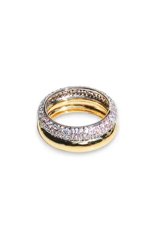 Double Donut Ring by NATIVE GEM