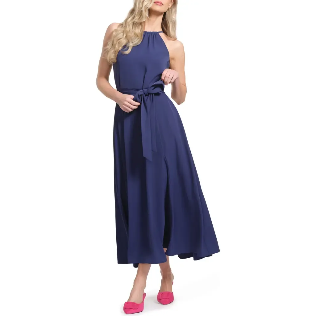 Sash Tie Dress by Isaac Mizrahi New York