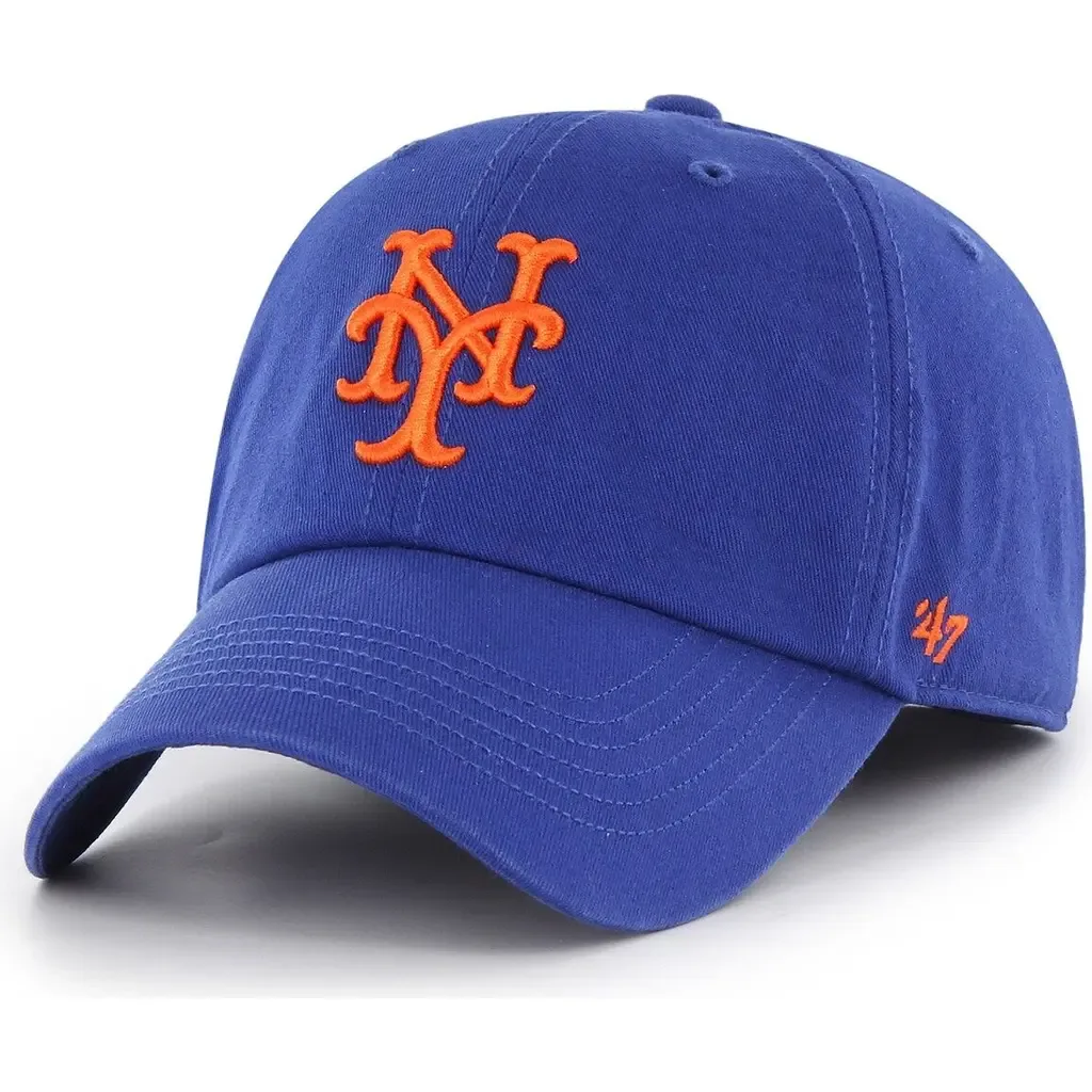 '47 Royal New York Mets Cooperstown Collection Franchise Fitted Hat by '47
