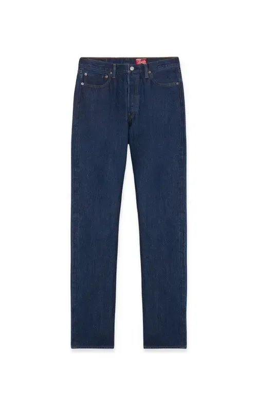992 Johnny Japan Selvedge High-Waisted 5-Pocket Rinse Wash Denim by Fortela