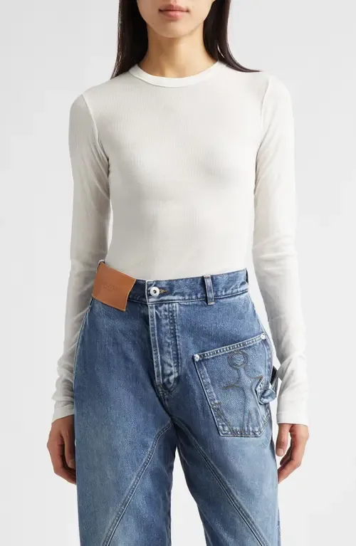 Long Sleeve Crewneck Top by JW Anderson