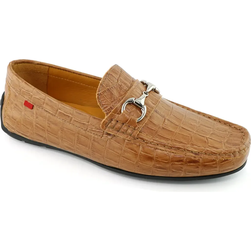 Central Park Leather Slip on Buckle Loafer by Marc Joseph New York