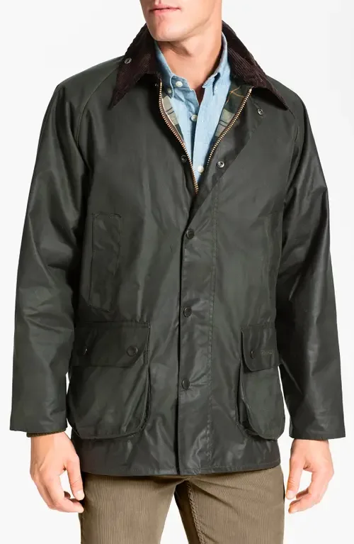 Bedale Water Resistant Waxed Cotton Jacket by Barbour