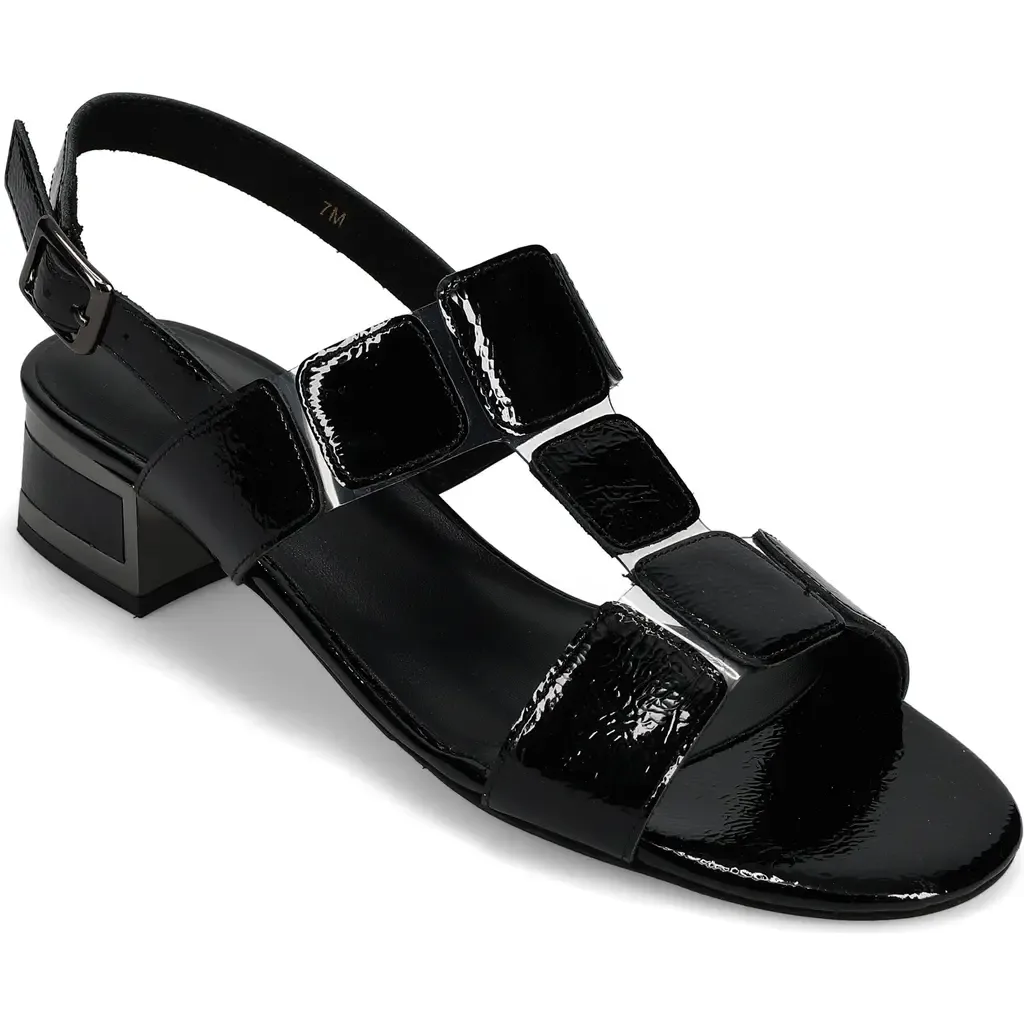 Hatty Metallic Slingback Sandal by VANELi