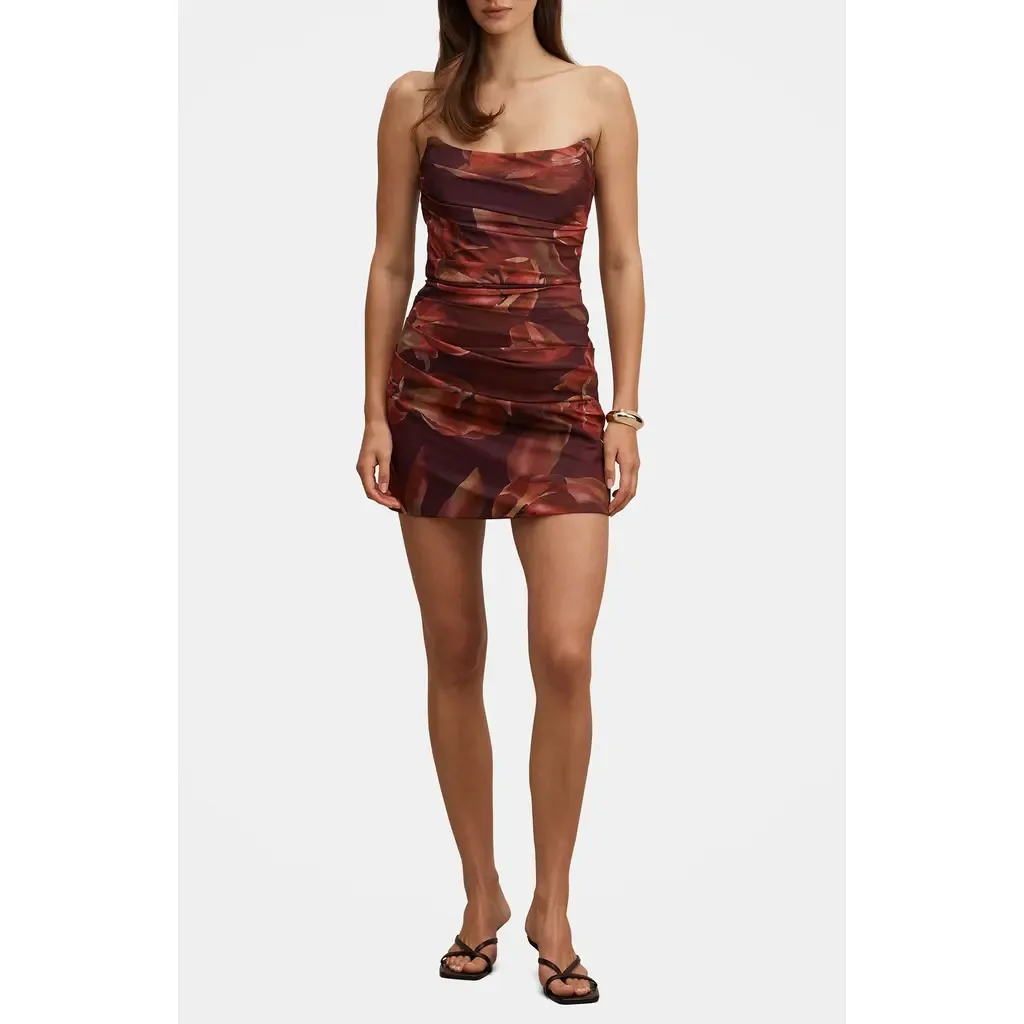 Zephina Strapless Minidress by Ever New