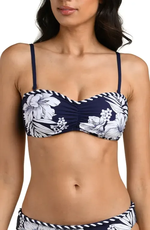 Mariner Bandeau Bikini Top by La Blanca