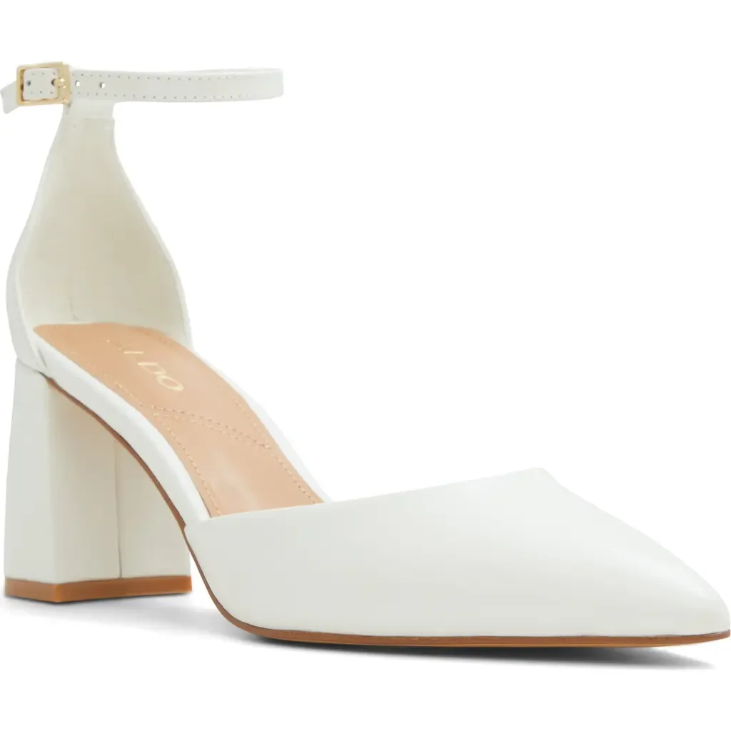 Jan Ankle Strap Pointed Toe Pump