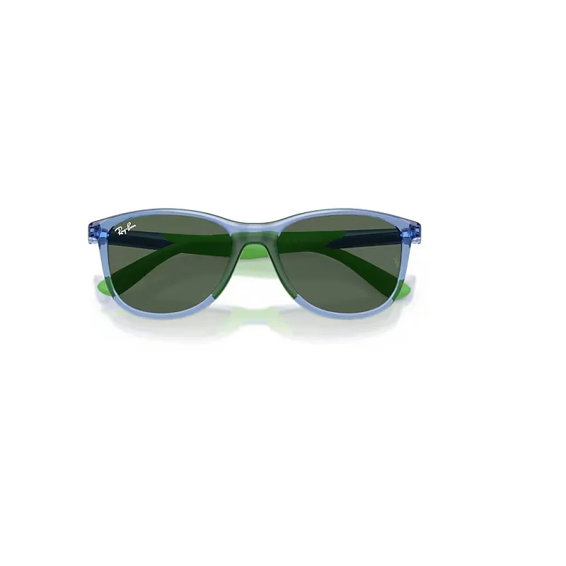 Disney - Zootopia Sun Kids Sunglasses Liliac on Rubber Green Frame Green Lenses by Ray-Ban