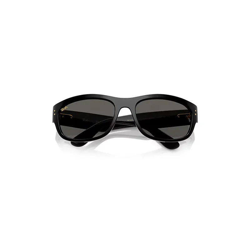 Mega Balorama Blacked Out Collection Sunglasses Black Lenses by Ray-Ban
