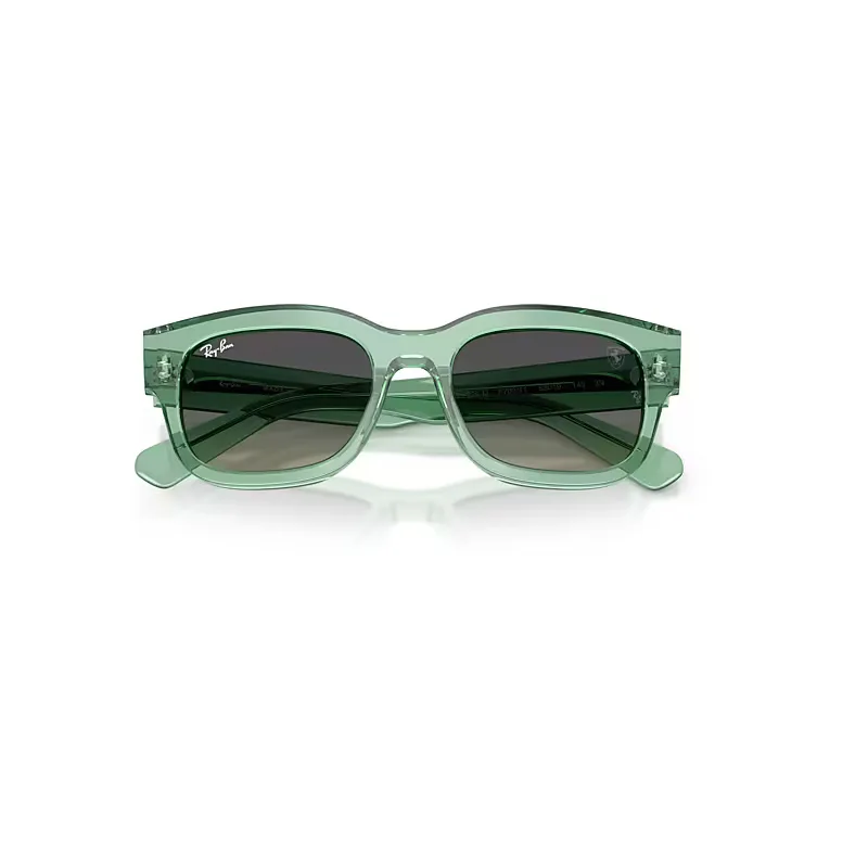 Rb2228m Scuderia Ferrari Collection Sunglasses Transparent Green Frame Grey Lenses by Ray-Ban