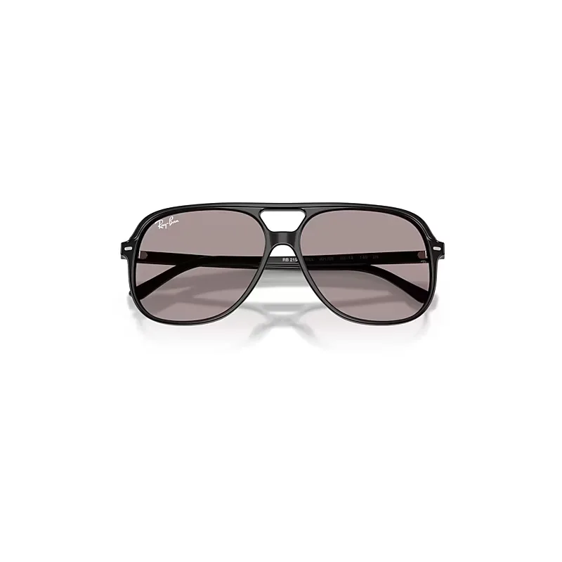 Bill Summer Capsule Sunglasses Black Frame Violet Lenses by Ray-Ban