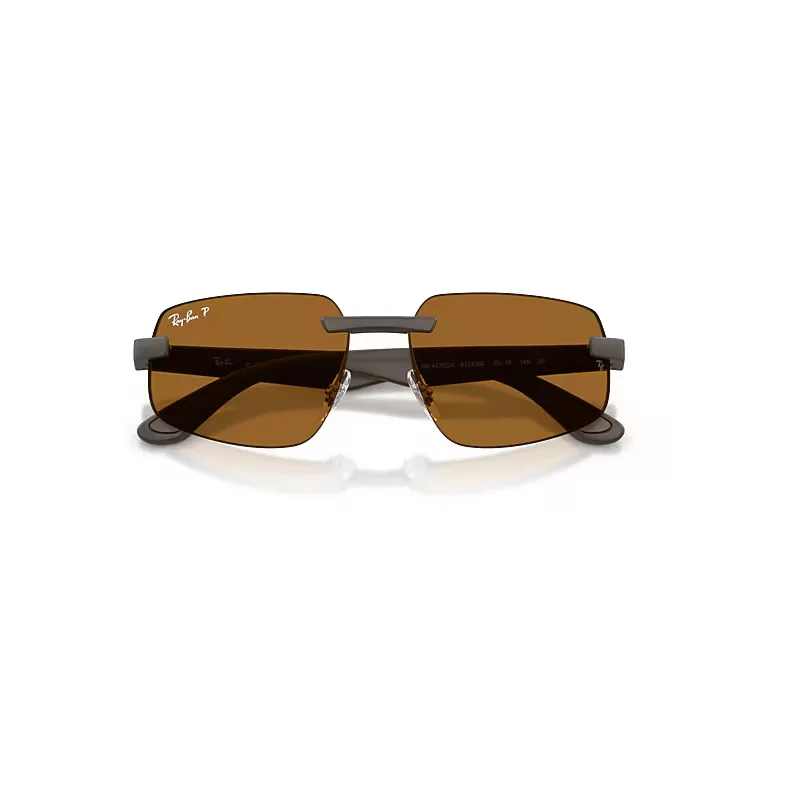 Rb4475 Polarized S Lenses Sunglasses Sand Brown Frame Polarized Bronze Lenses Polarized by Ray-Ban