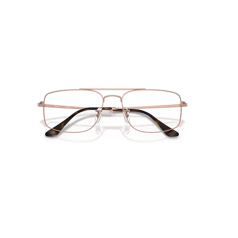 Explorer IIi Optics Eyeglasses Copper Frame Clear Lenses Polarized by Ray-Ban