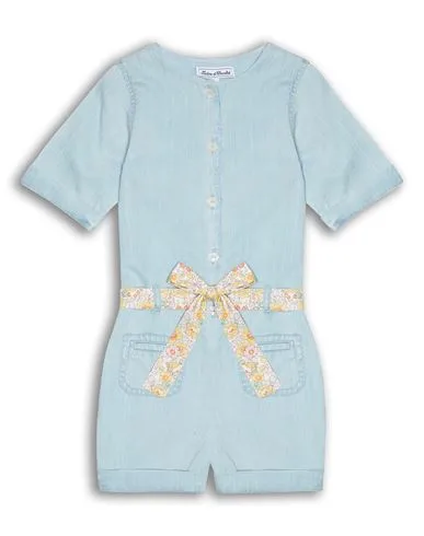 Playsuit Lyocell, Cotton, Linen by TARTINE ET CHOCOLAT
