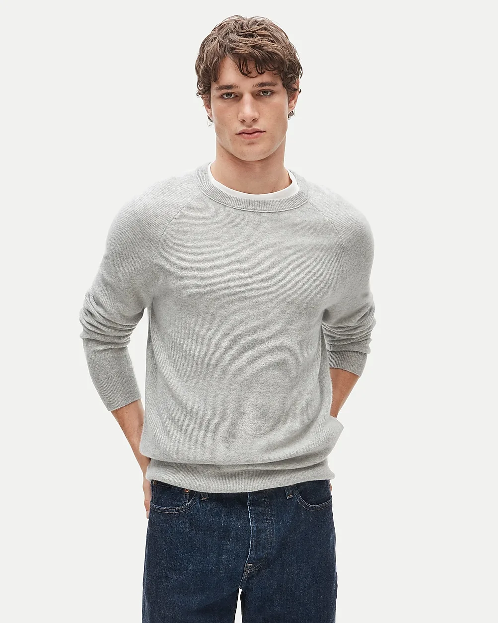 Cashmere Raglan-Sleeve Sweater by J.Crew