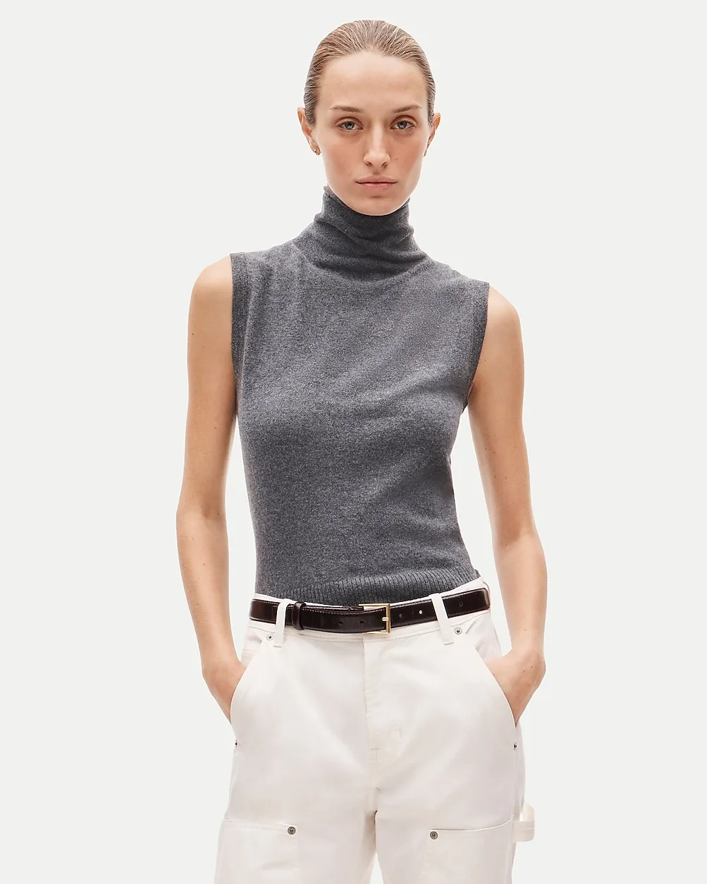 Cashmere Turtleneck Sweater Shell by J.Crew