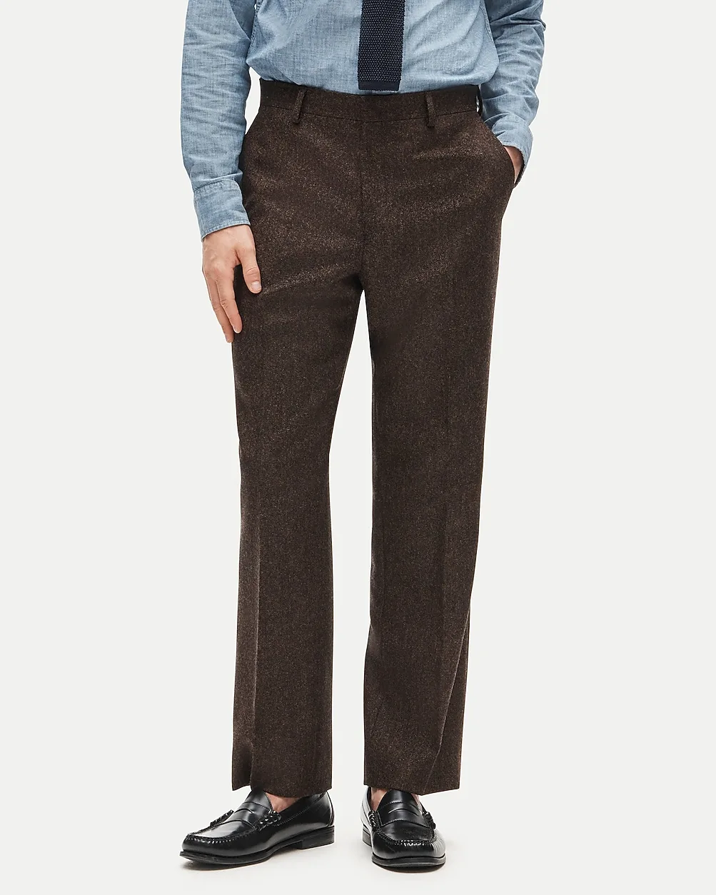 Kenmare Relaxed-Fit Suit Pant in English Donegal Wool Tweed by J.Crew